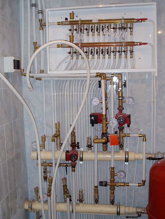 Установка газовых котлов отопления